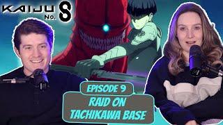 HOSHINA LOCKS IN!! | Kaiju No. 8 Married Reaction | Ep 1x9, "Raid On Tachikawa Base”