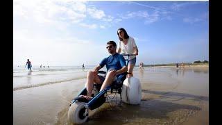 Vipamat Hippocampe All-Terrain Beach Wheelchair!