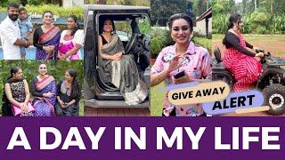 A DAY IN MY LIFE , GIVE AWAY ALERT!!️