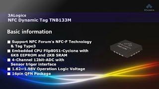 3ALogics NFC Dynamic Tag IC TNB133M