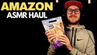 Amazon ASMR Haul | Crinkle, Scissors & More | Male Whispering