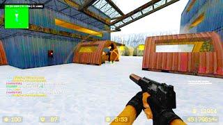 Counter Strike Source - Zombie Escape Mod on ze_lila_panic_escape_v3_1 map