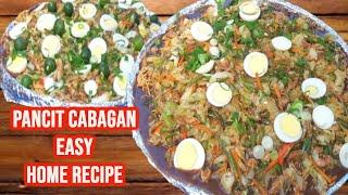 PANCIT CABAGAN - EASY HOME RECIPE