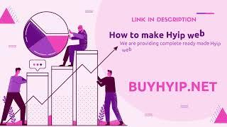 How to make Hyip website