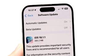 iOS 18.1.1 Review! (Changes, Features, Etc.)