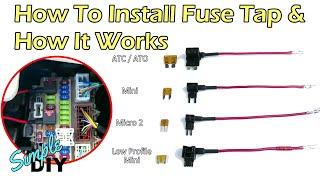 How To Install A Fuse Tap & How It Works - Hardwire