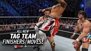 Every new Tag Team Finisher in WWE 2K17