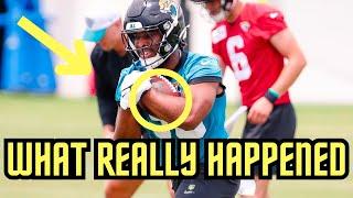 Bhayshul Tuten MAKING PLAYS At Jacksonville Jaguars Practice | 2025 Minicamp OTAs Rookie Camp