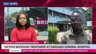 Otedola Explosion: Victims Receiving Treatment At Gbagada General Hospital