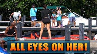 All Eyes On Her Jet Boat!  | Miami Boat Ramps