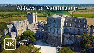 Montmajour Abbey - Aerial footage | 4K drone in Provence