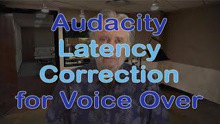 Audacity Latency Correction for ACX Audible Audiobook Voice Over Punch & Roll Recording