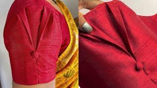 Trending sleeve design cutting and stitching| blouse sleeves design| बाजू का डिजाइन sleeves design|