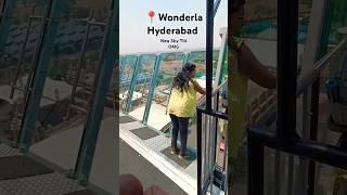 Wonderla, Hyderabad. New Sky Tilt. OMG . #shorts #wonderlahyderabad #travel #short #thrill #games