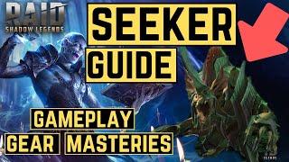 SEEKER GUIDE - MASTERIES - GEAR - GAMEPLAY - RAID SHADOW LEGENDS