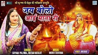 AAI MATA JI के सबसे सुन्दर और प्यारे भजन | जय बोलो आई माता री | Shyam Paliwal | Non Stop Bhakti Song