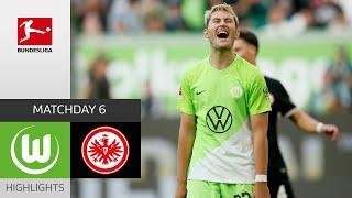 VfL Wolfsburg - Eintracht Frankfurt 2-0 | Highlights | Matchday 6 – Bundesliga 2023/24