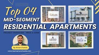 Lucknow's Top 04 Mid-Segment Residential Apartments | Pros & Cons | Detailed Analysis by Aman Chawla