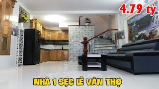 Mua nhà Gò Vấp giá rẻ | Nhà 1 sẹc đường Lê Văn Thọ thuận tiện buôn bán làm công ty