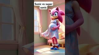 Pregnant sonic Hurt|Pregnant Sonic|Sonic Cartoon#yt short#ai short#funny #cute#sonic