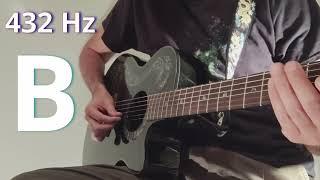 432 Hz Guitar Tuner Standard Tuning A432 | Tesla Frequency Guitar Tuning