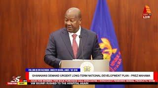 Pprez John Dramani delivers long term development plan to reset Ghana with 24hourEconomy agenda