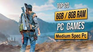 Top 20 Best Mid Spec Pc Games For (6GB RAM / 8GB RAM / 2GB VRAM) 2024