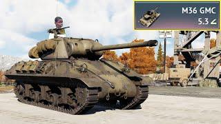 This is Better than M18??? (M36 GMC Experience) - War Thunder #137