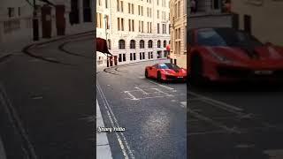 Police Chasing Ferrari Car .Rate this Drift#ferrari #supercars #drift