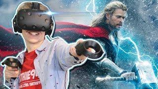 BECOME THOR IN VIRTUAL REALITY! | VRobot VR (HTC Vive Gameplay)