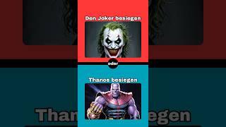 Joker oder Thanos? Was würdest du hier alles wählen? #shorts #marvel #justiceleague #quiz #DemiroHub