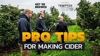 Professional Tips For Making CIDER AT HOME! // Get Er Brewed