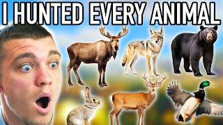 I Hunted Every Animal on New England Map!