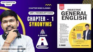 Synonyms | Objective General English | S Chand Academy