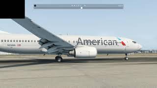 @Swiss001 lądowanie 737 8 na kontrolerze  na lotnisku lax   w x plane 11#swiss001landing