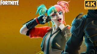 Karuta Harley Quinn Skin Gameplay - Fortnite (4K 60FPS)