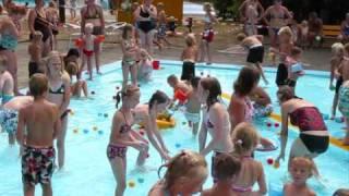 New Spray Park at Leussinkbad Laren, Netherlands