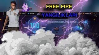 FREE FIRE YANGILIKLARI•FREE FIRE•UZBEKCHA•ob47