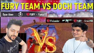 FURY TEAM VS DOCH TEAM!! İKİ TARAFIN GÖZÜNDEN!! PUBG MOBILE YAYINCI KARSILASMALARI!!