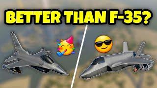 The F-16 Falcon Vs F-35 Lightning! | War Tycoon