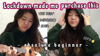 Toronto vlog l Getting new hobby, Unboxing ukulele, Sunscreen tutorial (clearly ) 캐나다 vlog