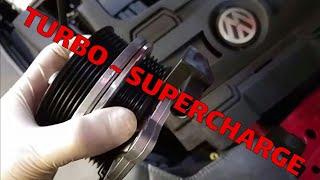 Vw 1.4 tsi Turbo-supercharge wymiana pompy wody COOLANT PUMP REPLACEMENT 1.4 TSI