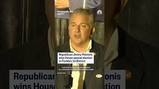 Republican Jimmy Patronis wins House special election in Florida's 1st District