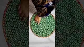 #Doormat with waste clothes