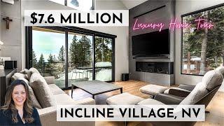 Luxury house tour Incline Village Nevada ($7.6 million) | Ep 60