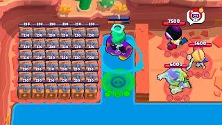 100% Lucky Ollie vs Unlucky!! Brawl Stars Funny Moments & Glitches & Fails 1355