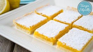 Лимонные "Квадратики" | Lemon Squares/Bars | Tanya Shpilko