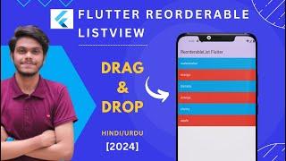 How to Reorder List in Flutter | ReOrderableListView | ListView | Flutter Widget of the Week