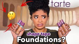 NEW Tarte Shape Tape FOUNDATION Review! WYD?... | jasmeannnn