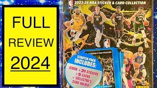 Panini NBA 2023/24 sticker and card collection review